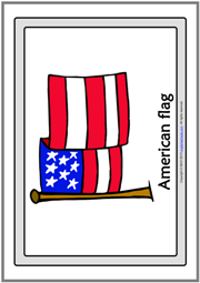4th of July ESL Printable Flashcards With Words