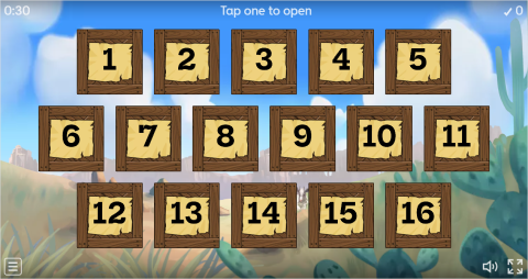 Action Verbs ESL Interactive Open The Box Worksheet