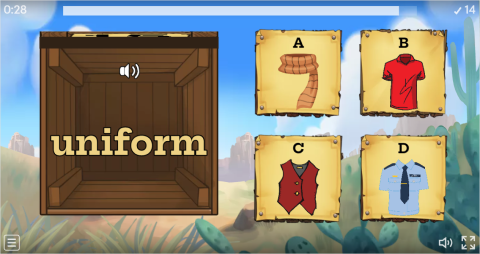 Clothes ESL Interactive Open The Box Worksheet