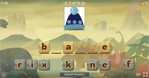 Clothes ESL Interactive Spell The Word Worksheet