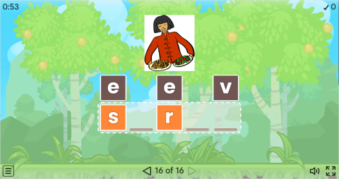 Cooking Verbs Vocabulary ESL Interactive Anagram