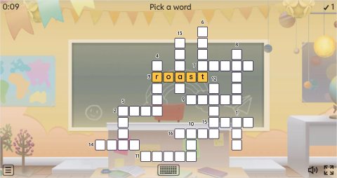 Cooking Verbs ESL Interactive Crossword Puzzle