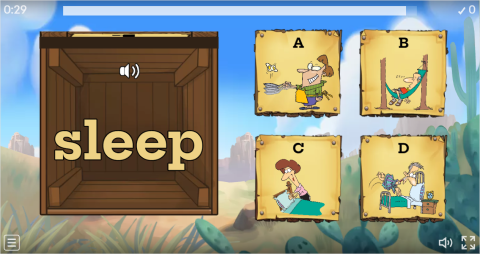 Daily Routines ESL Interactive Open The Box Worksheet