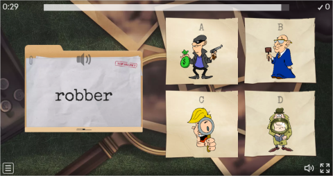 Detective Stories Interactive Open The Box Worksheet