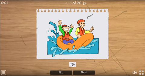 Extreme Sports ESL Interactive Vocabulary Flashcards