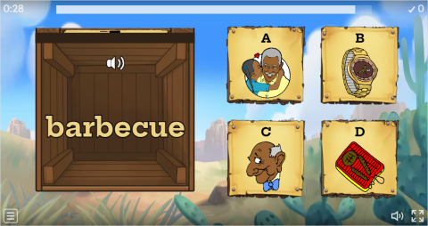 Father's Day ESL Interactive Open The Box Worksheet