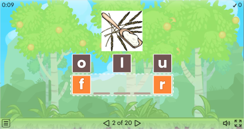 Food and Drinks Vocabulary ESL Interactive Anagram