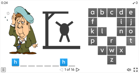 Health Problems ESL Interactive Hangman Game