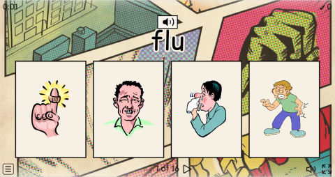 Health Problems ESL Interactive Vocabulary Quiz