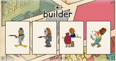 Jobs ESL Interactive Vocabulary Quiz