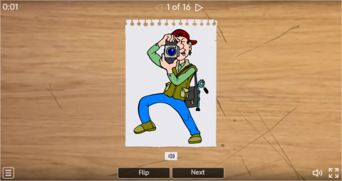 Jobs ESL Interactive Vocabulary Flashcards