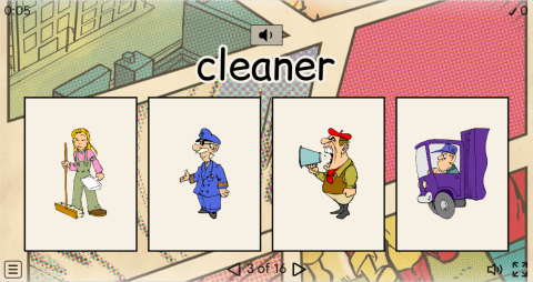 Jobs ESL Interactive Vocabulary Quiz