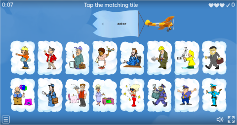 Jobs ESL Interactive Find The Match Worksheet