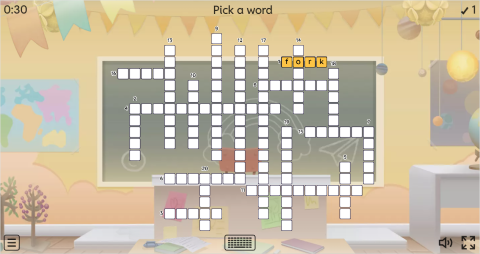 Kitchen Utensils ESL Interactive Crossword Puzzle
