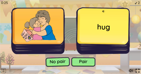 Mother's Day ESL Pair or No Pair Worksheet