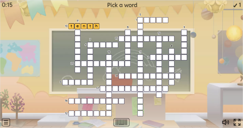 Ordinal Numbers ESL Interactive Crossword Puzzle