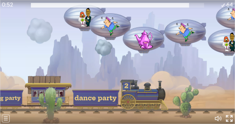 Party Types ESL Vocabulary Balloon Pop Game