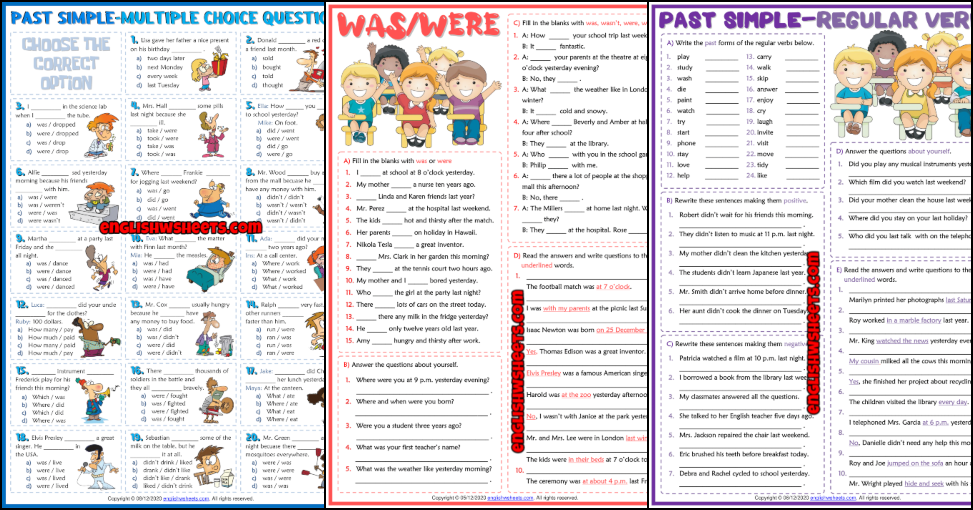 past-simple-tense-esl-worksheets