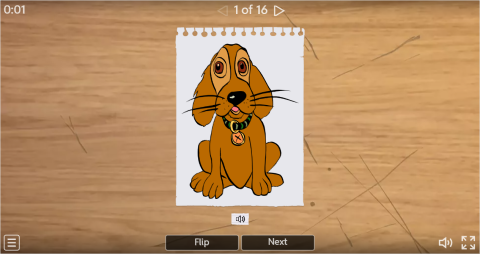 Pets ESL Interactive Vocabulary Flashcards