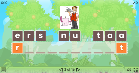 Places In A City Vocabulary ESL Interactive Anagram