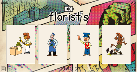 Places In A City ESL Interactive Vocabulary Quiz