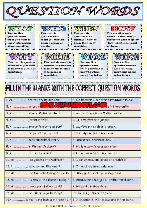 question-words-esl-grammar-exercise-worksheet