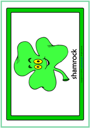 St. Patrick's Day ESL Printable Flashcards With Words
