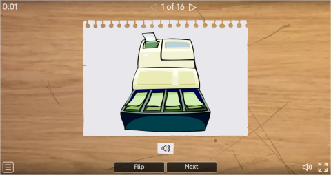 Junk Food ESL Interactive Vocabulary Flashcards
