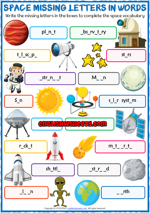 space in spelling alphabet