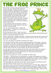 The Frog Prince ESL Reading Text Worksheet For Kids