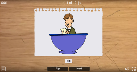 TV Programmes ESL Interactive Vocabulary Flashcards